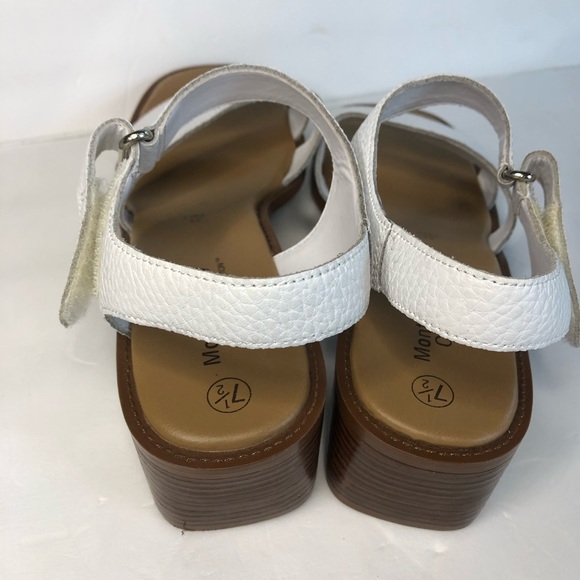 Montego Bay club white strappy sandal Size 7.5 - Picture 8 of 10